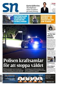 Förstasida Södermanlands Nyheter