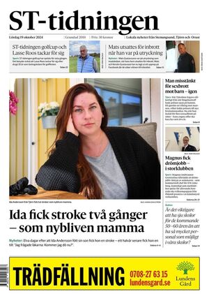 Förstasida ST-tidningen