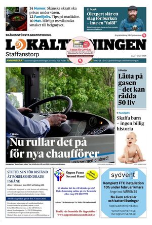 Förstasida Lokaltidningen Staffanstorp