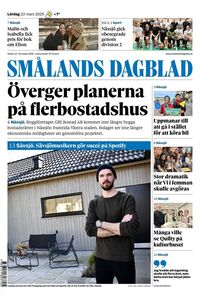 Förstasida Smålands Dagblad