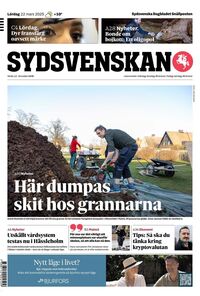 Förstasida Sydsvenskan Malmö