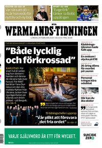 Förstasida Nya Wermlands-Tidningen