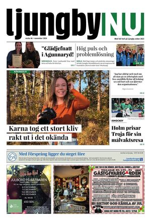 Förstasida Ljungby NU