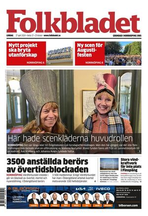 Förstasida Folkbladet
