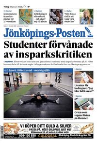 Förstasida Jönköpings-Posten