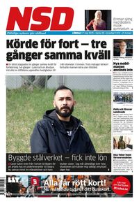 Förstasida Norrländska Socialdemokraten