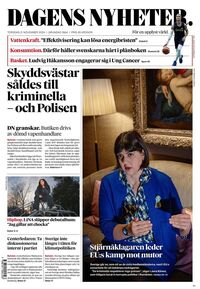 Förstasida Dagens Nyheter