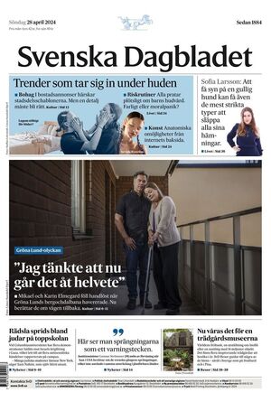 Förstasida Svenska Dagbladet