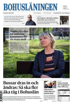 Förstasida Bohusläningen