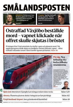 Förstasida Smålandsposten