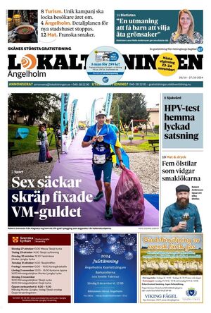 Förstasida Lokaltidningen Ängelholm