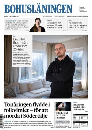 Förstasida Bohusläningen