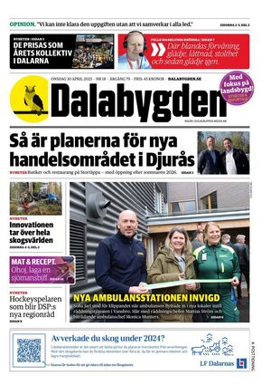 Förstasida Dalabygden