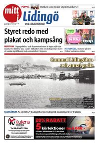 Förstasida Mitt i Lidingö