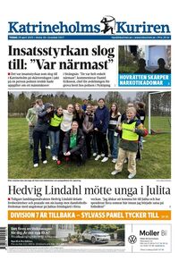 Förstasida Katrineholms-Kuriren