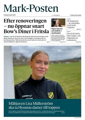 Förstasida Mark-Posten