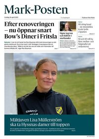 Förstasida Mark-Posten