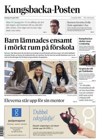 Förstasida Kungsbacka Posten