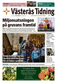 Förstasida Västerås Tidning Sala