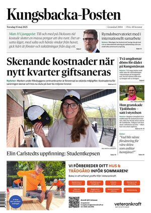 Förstasida Kungsbacka Posten