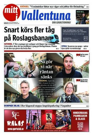 Förstasida Mitt i Vallentuna