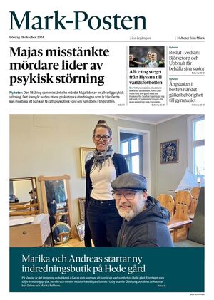 Förstasida Mark-Posten