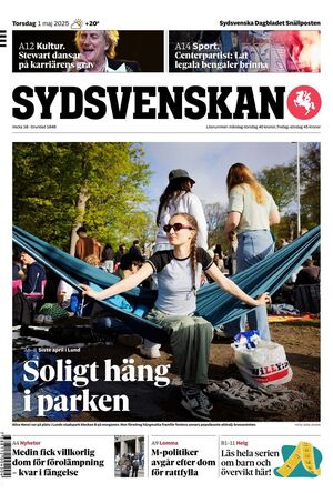 Förstasida Sydsvenskan Lund