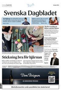 Förstasida Svenska Dagbladet