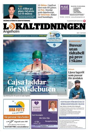 Förstasida Lokaltidningen Ängelholm