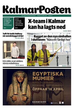 Förstasida Kalmarposten