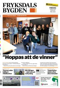 Förstasida Fryksdalsbygden