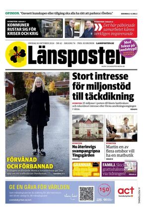 Förstasida Länsposten