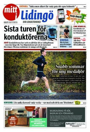 Förstasida Mitt i Lidingö