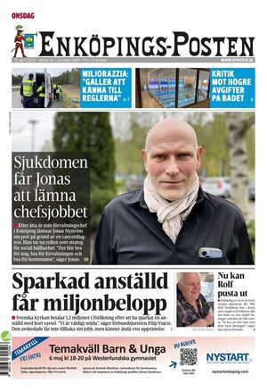 Förstasida Enköpings-Posten