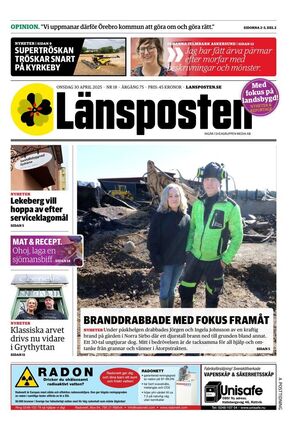 Förstasida Länsposten