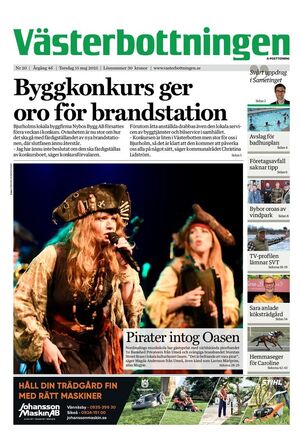 Förstasida Västerbottningen
