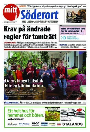 Förstasida Mitt i Söderort Liljeholmen/Älvsjö