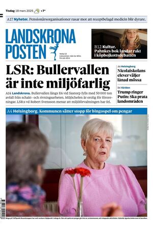 Förstasida Landskrona Posten