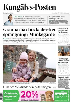 Förstasida Kungälvs-Posten