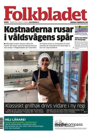 Förstasida Folkbladet