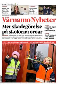 Förstasida Värnamo Nyheter