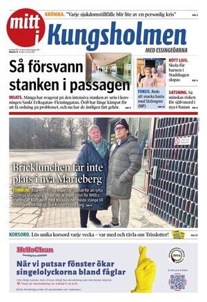 Förstasida Mitt i Kungsholmen