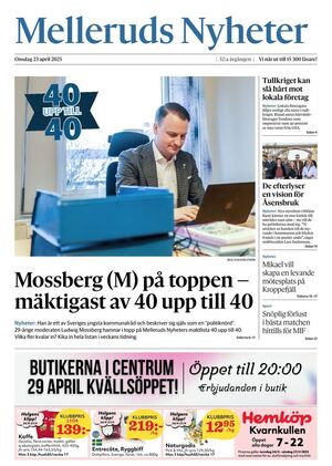 Förstasida Melleruds Nyheter