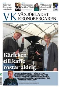 Förstasida Växjöbladet Kronobergaren