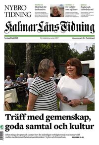 Förstasida Kalmar Läns Tidning