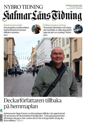 Förstasida Kalmar Läns Tidning