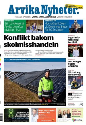 Förstasida Arvika Nyheter