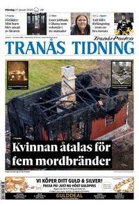 Förstasida Tranås Tidning