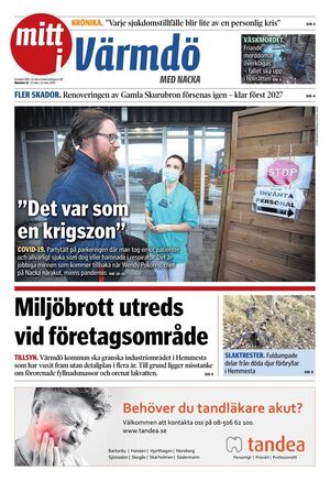 Förstasida Mitt i Värmdö