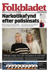 Förstasida Folkbladet